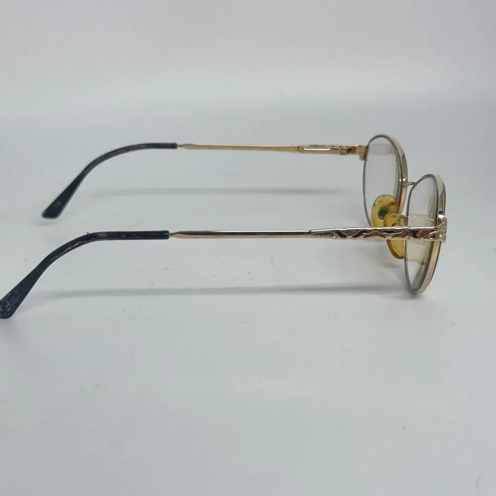 BOURGEOIS Eyeglasses Frame 3034 Full Rim round Gold‎ H15627